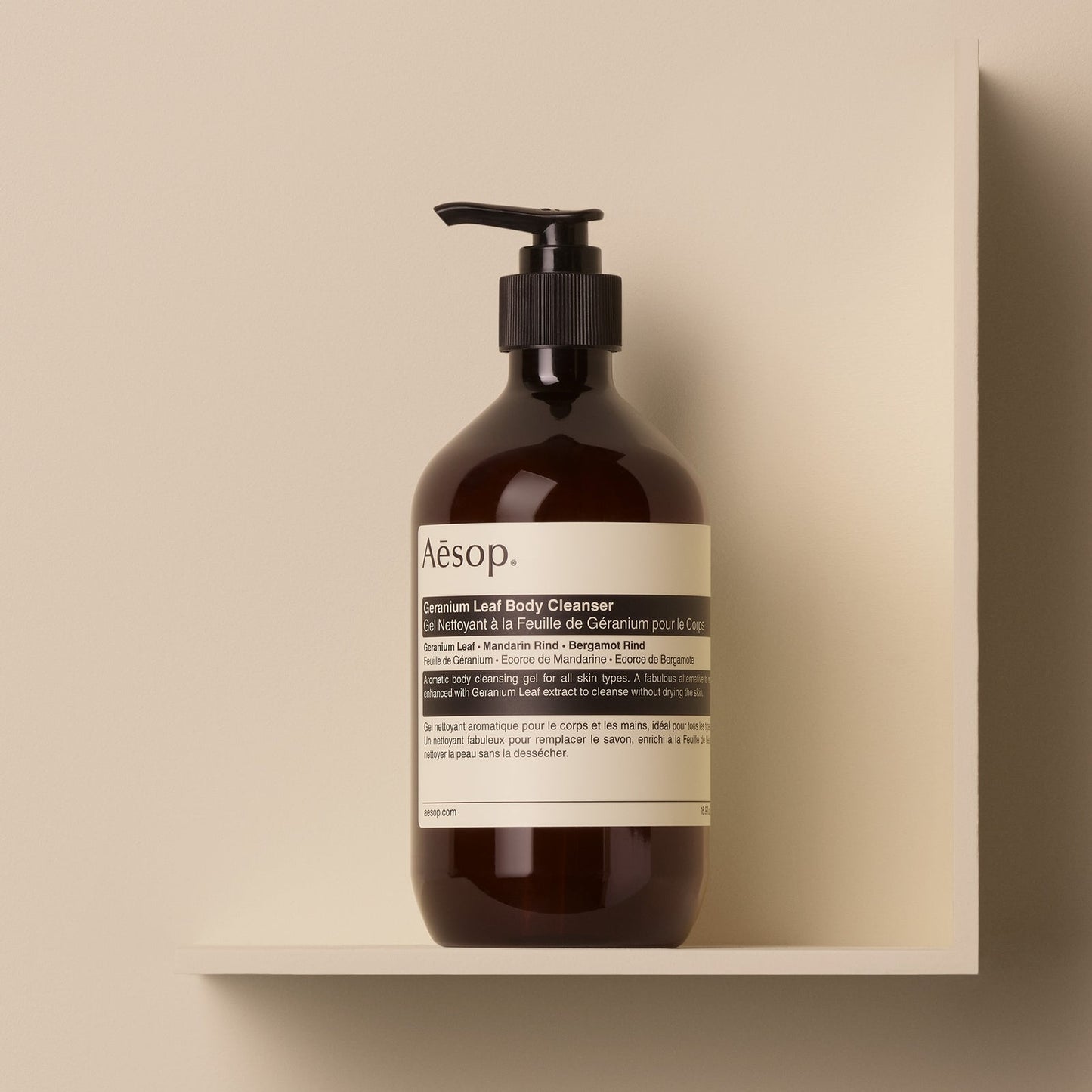 Aesop Geranium Cleanser and Reverence Hand Wash Duo