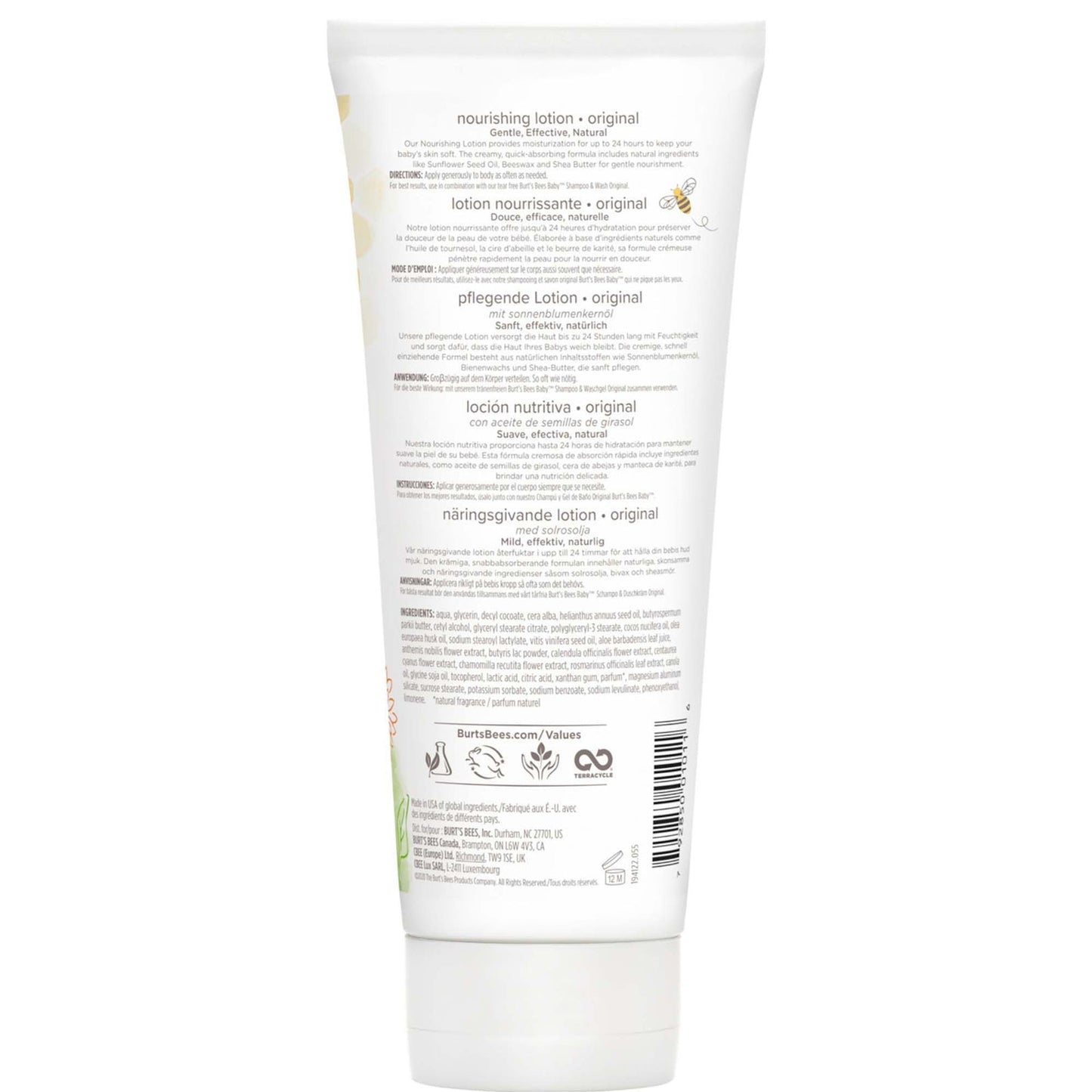 Burt's Bees Baby Bee Original Nourishing Lotion