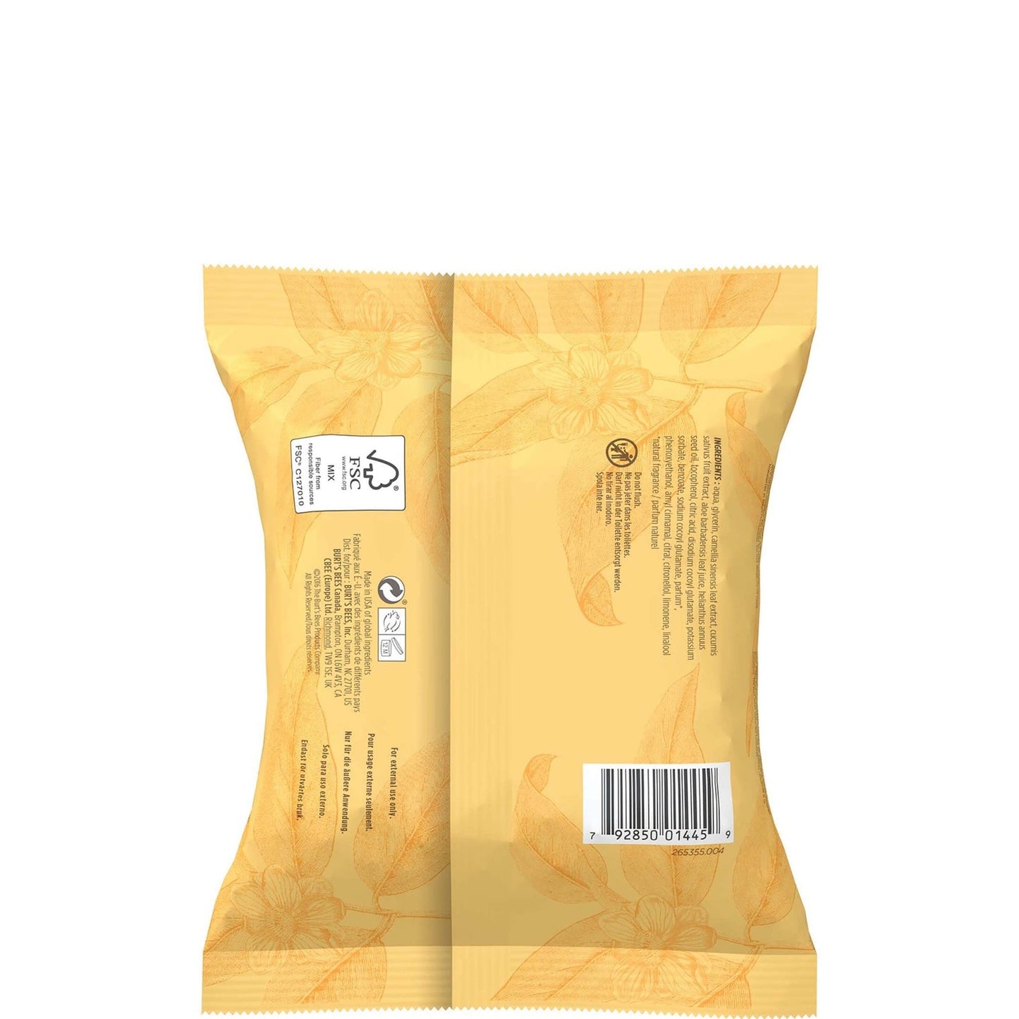 Burt's Bees Facial Clean Towelettes