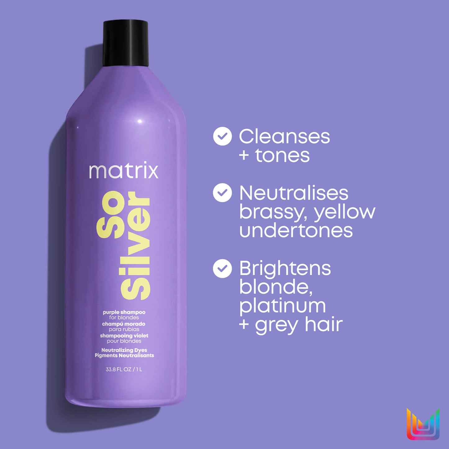 Matrix Total Results Colour Obsessed So Silver Shampoo (1000ml)