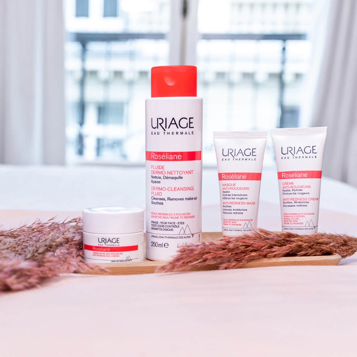 Uriage Roséliane Anti-Redness Dermo-Cleansing Fluid 250ml