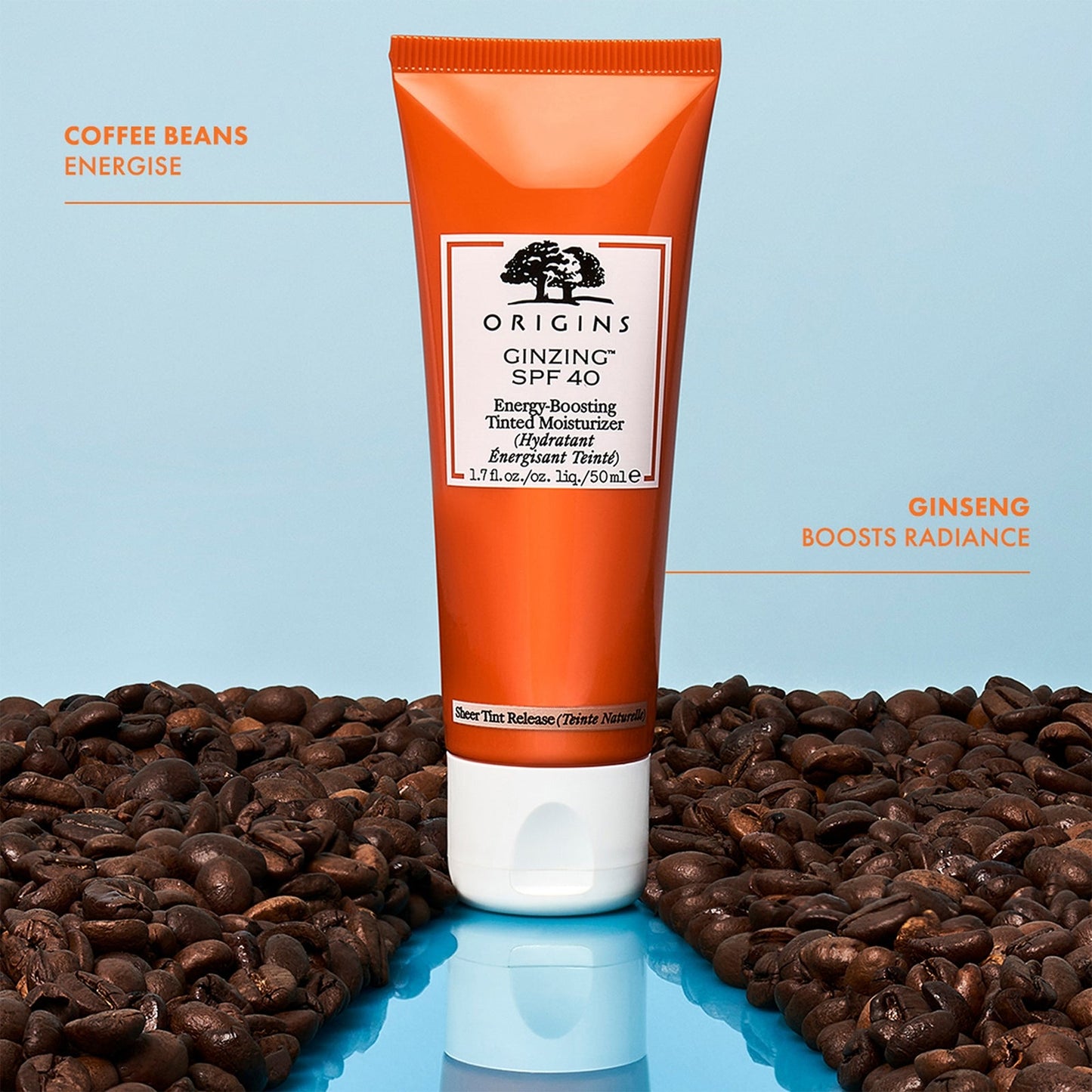 Origins GinZing™ GinZing SPF40 Energy-Boosting Tinted Moisturizer