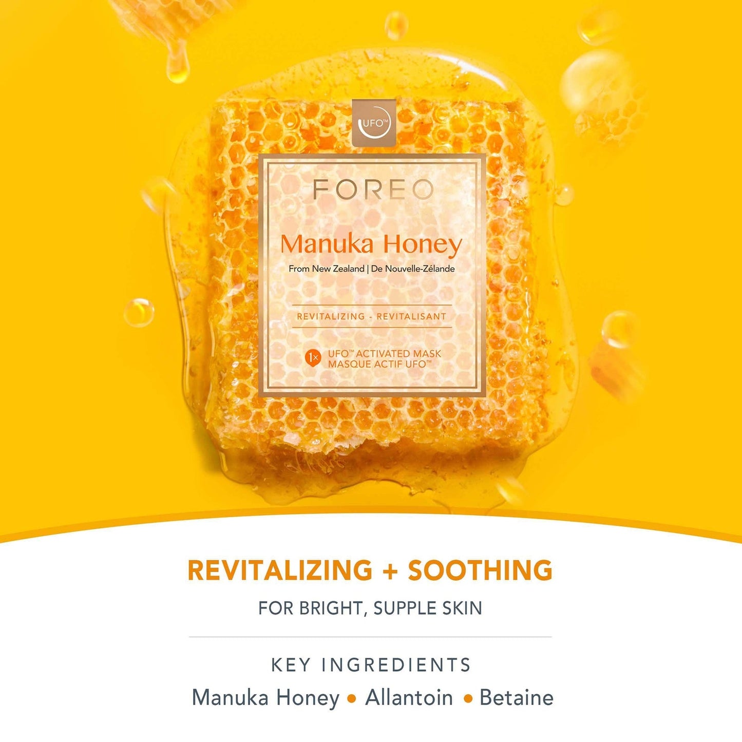 FOREO Skincare UFO™ Masker Manuka Honing gezichtsmaskers