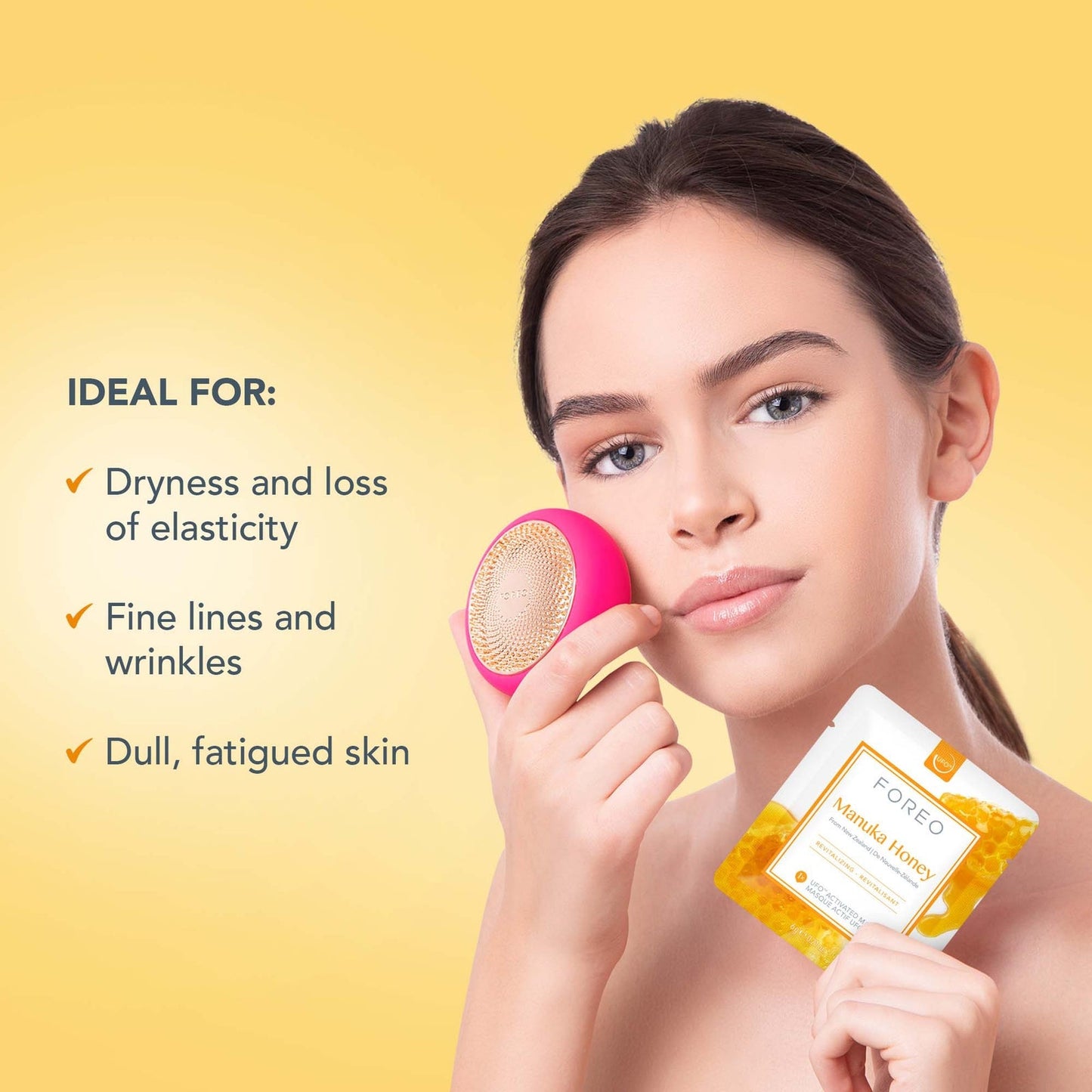 FOREO Skincare UFO™ Masker Manuka Honing gezichtsmaskers
