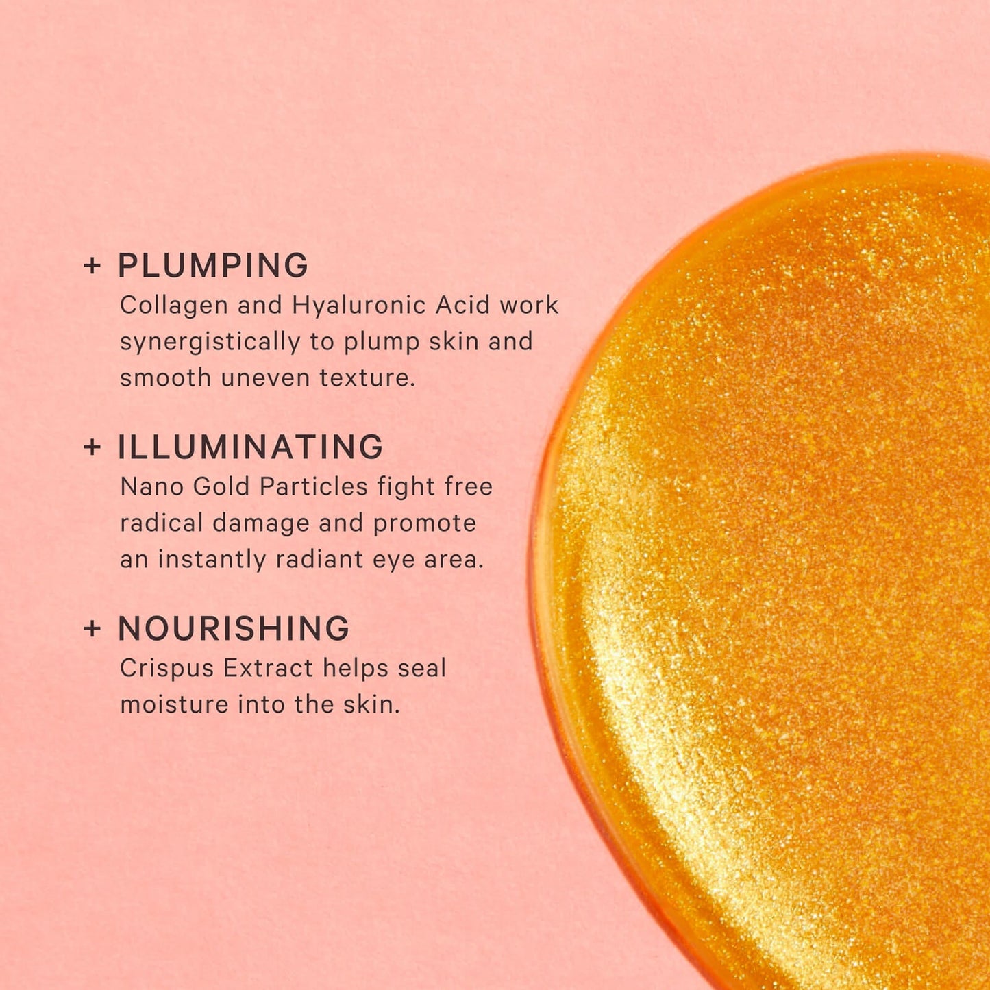 MZ Skin Hydra-Bright Golden Eye Treatment Mask (Pack of 5)