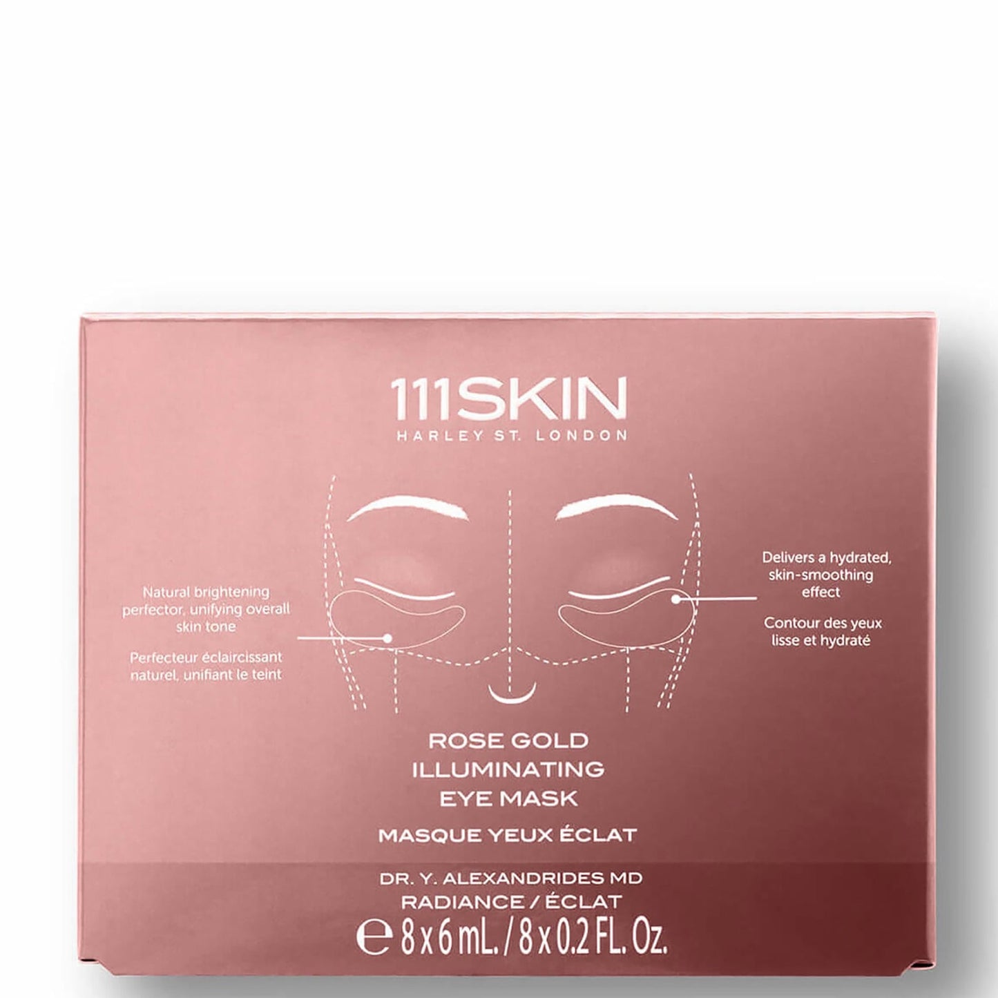 111Skin Rose Gold Illuminating Eye Mask Box Ff