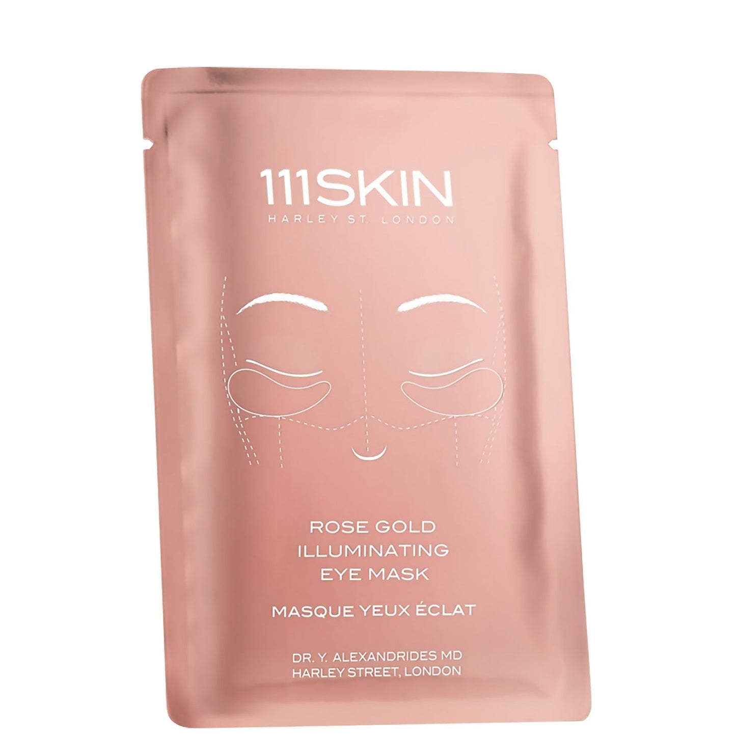 111Skin Rose Gold Illuminating Eye Mask Box Ff