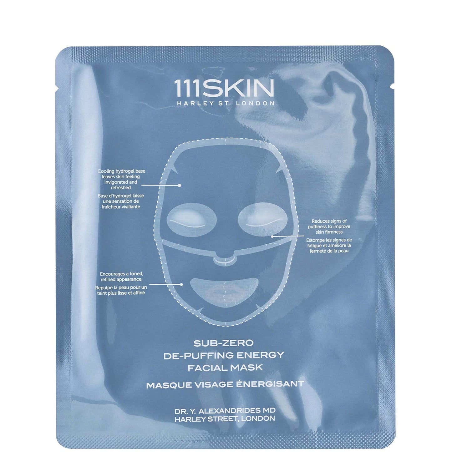 111Skin Cryo De-puffing Facial Mask Box