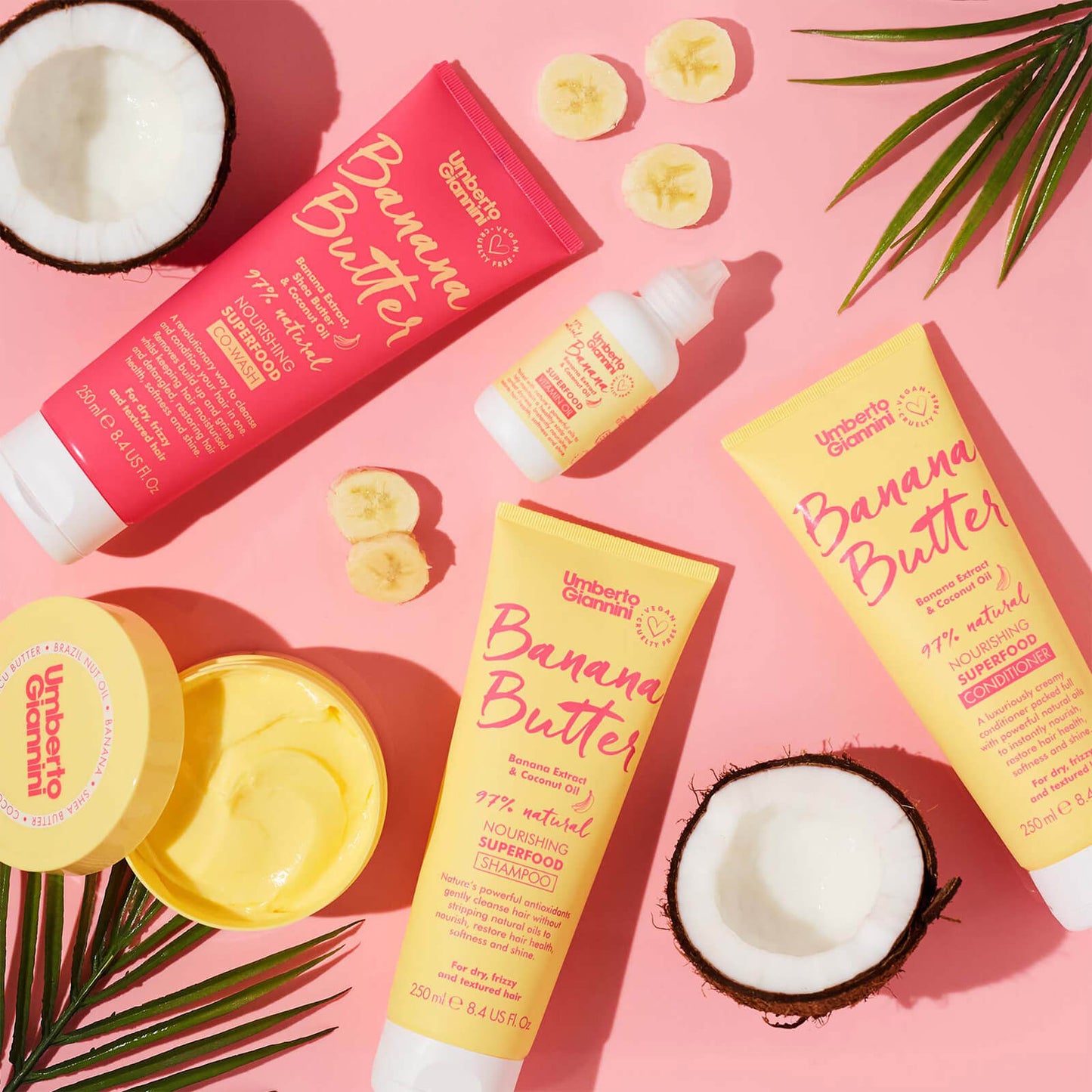 Umberto Giannini Banana Butter Leave-In Conditioner