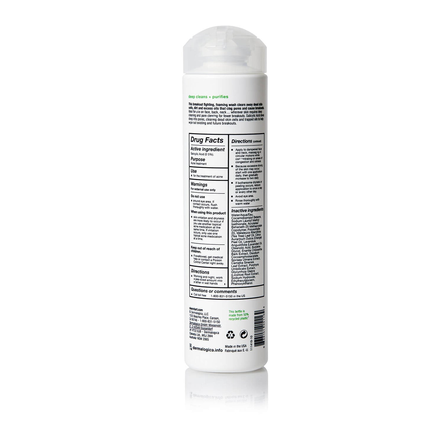 Dermalogica Clear Start Breakout Clearing Foaming Wash XL