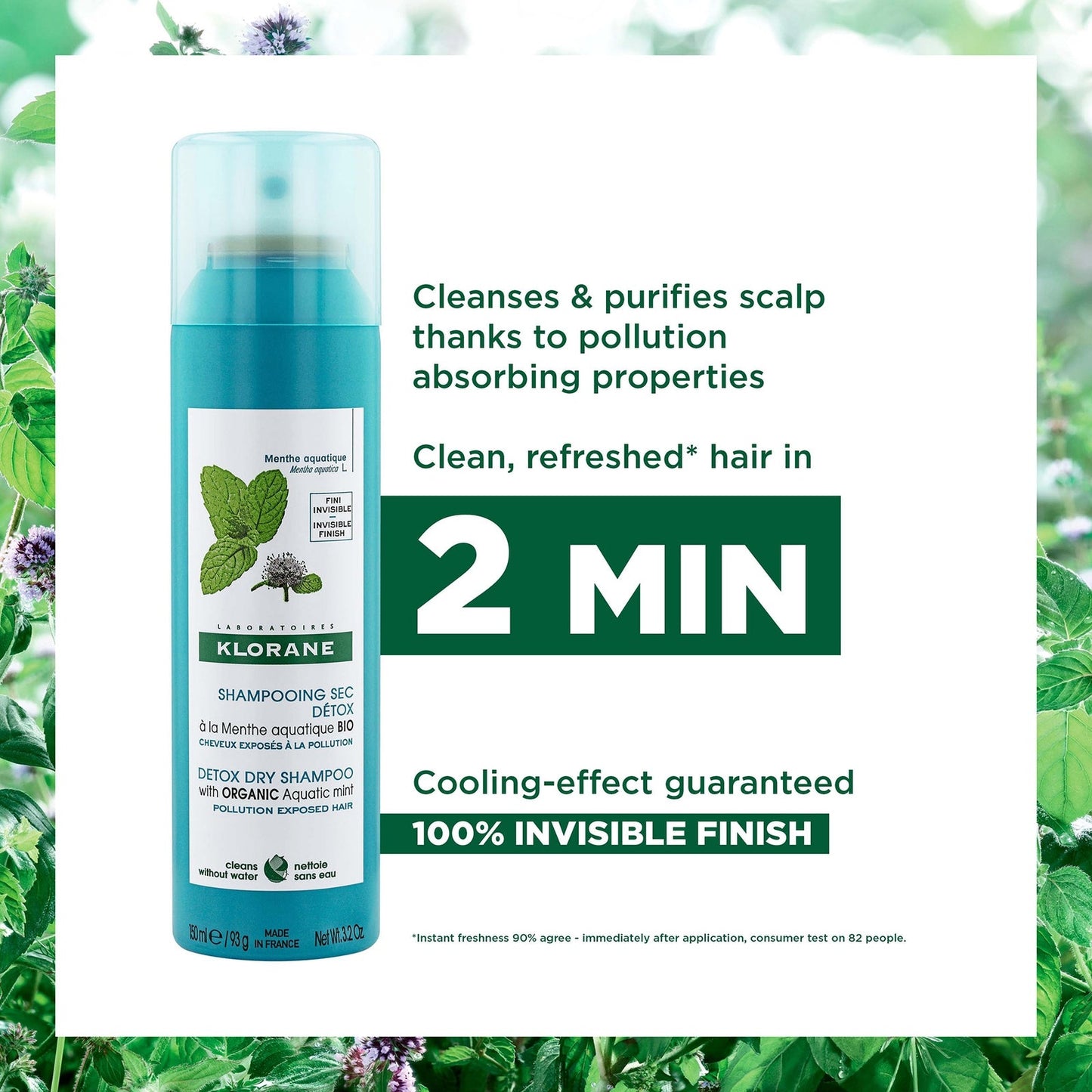 KLORANE Purifying Aquatic Mint Bundle for Pollution-Exposed Hair