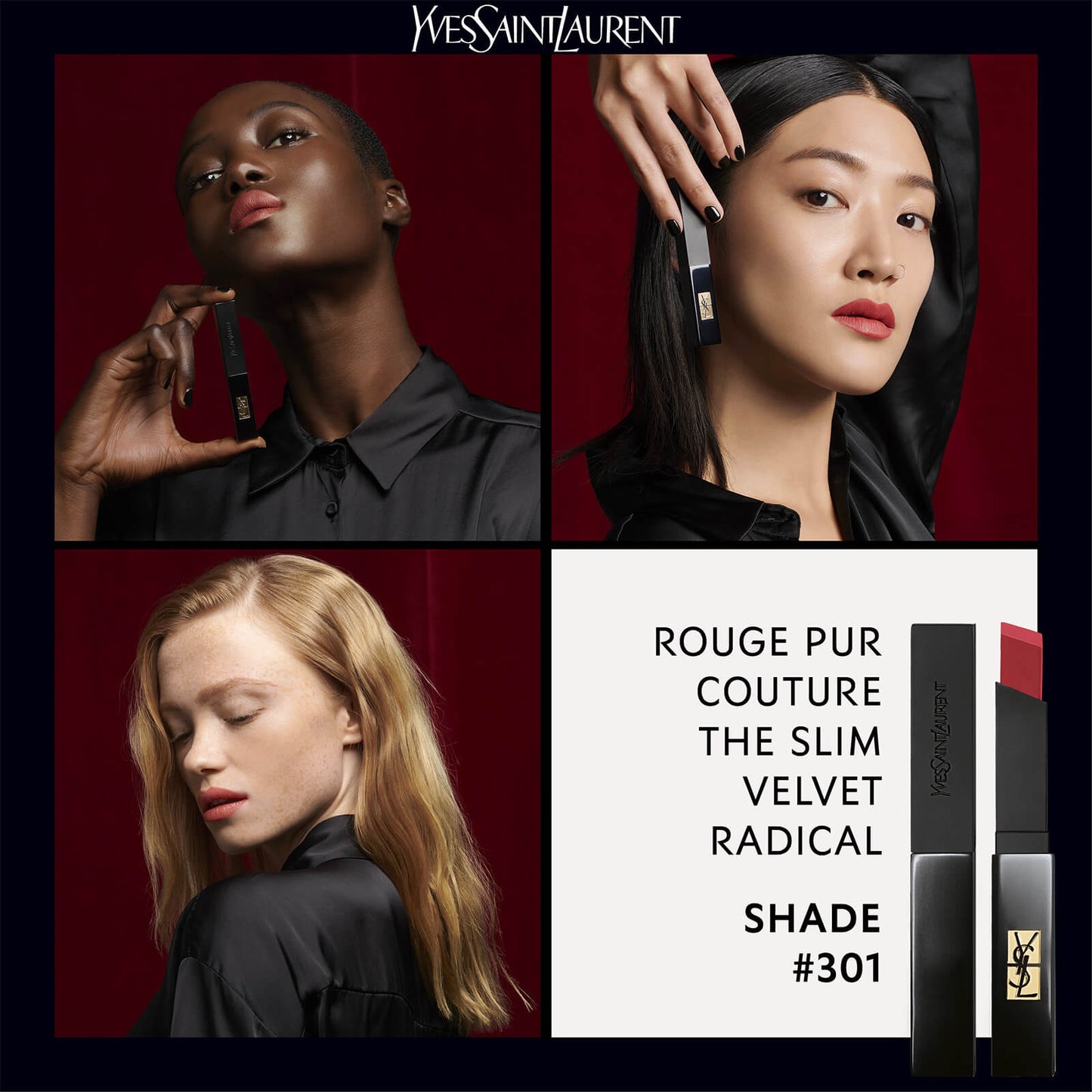 Yves Saint Laurent Rouge Pur Couture The Slim Velvet Radical