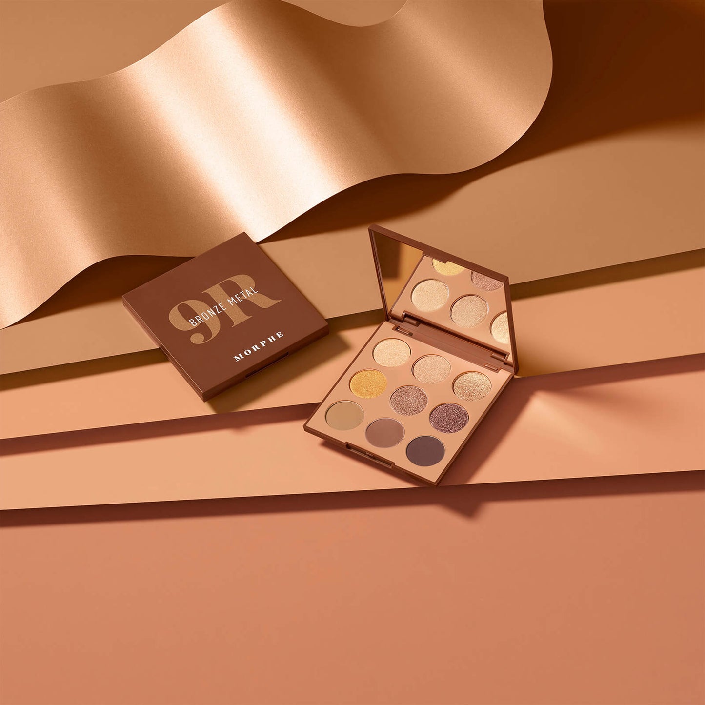 Morphe 9R Bronze Metal Oogschaduw