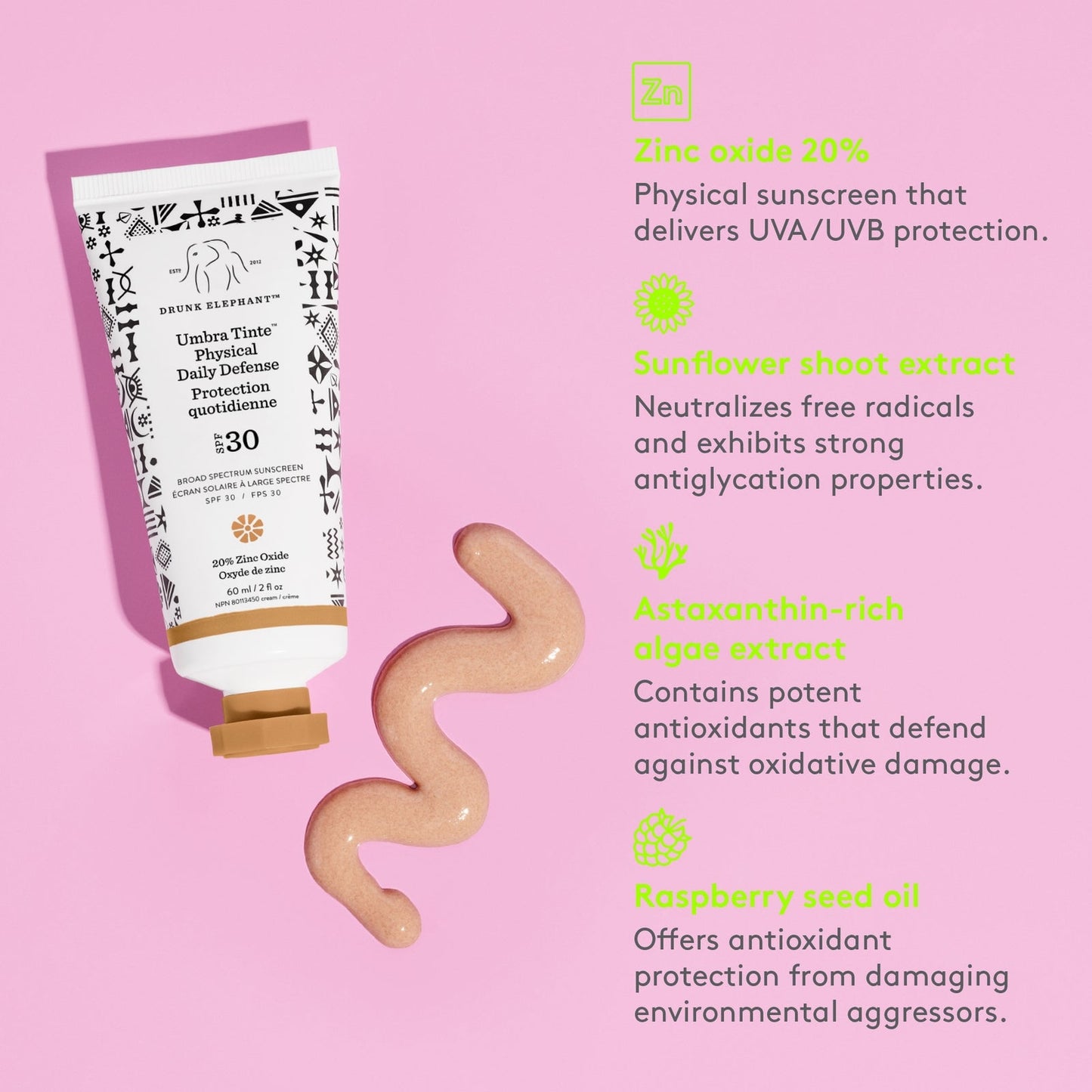 Drunk Elephant Umbra Tinte™ Physical Daily Defense SPF 30