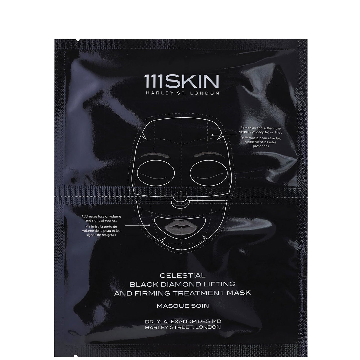 111Skin Black Diamond Lifting And Firming Treatment Mask (Box Of 5)