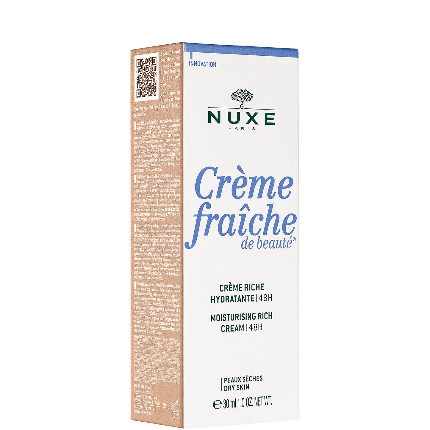 NUXE Creme Fraiche de Beaute Moisturising Rich Cream - Dry Skin 30ml