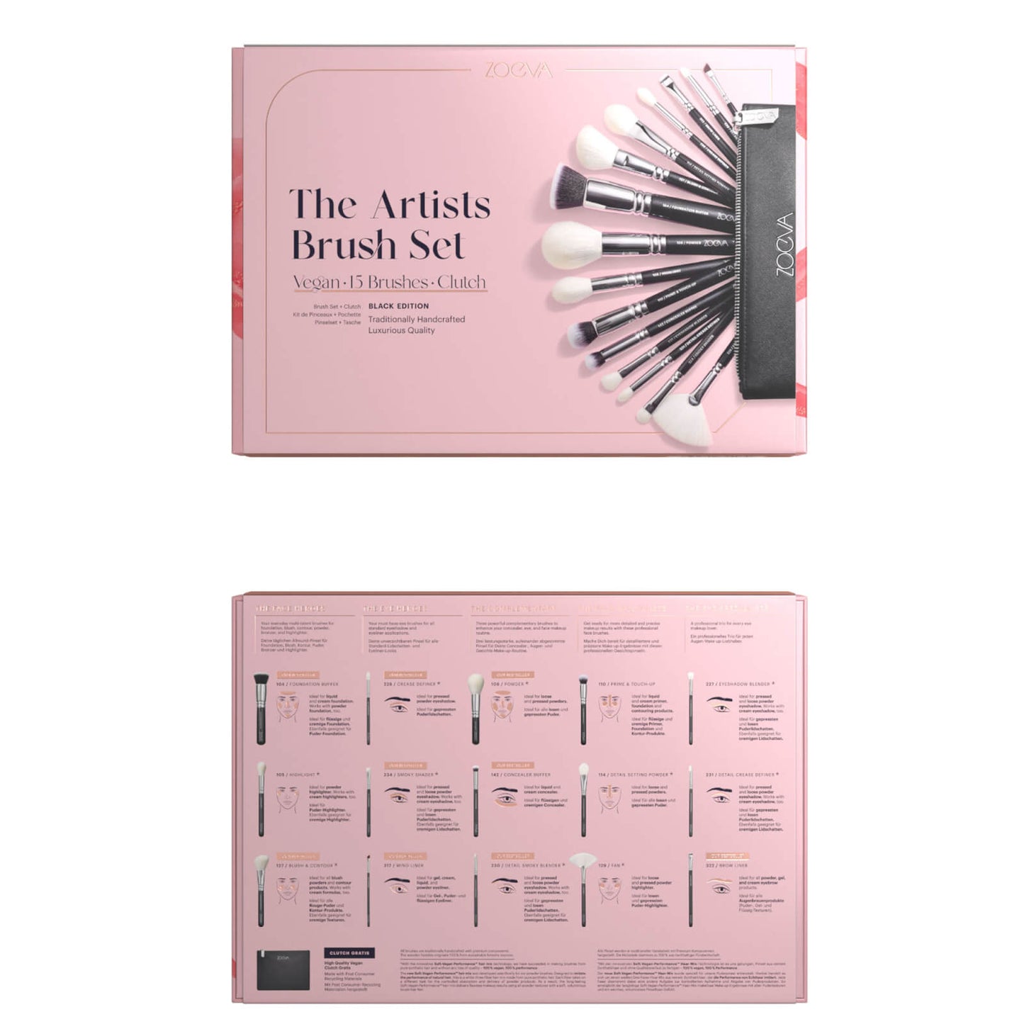 ZOEVA THE ARTISTS BRUSH SET
