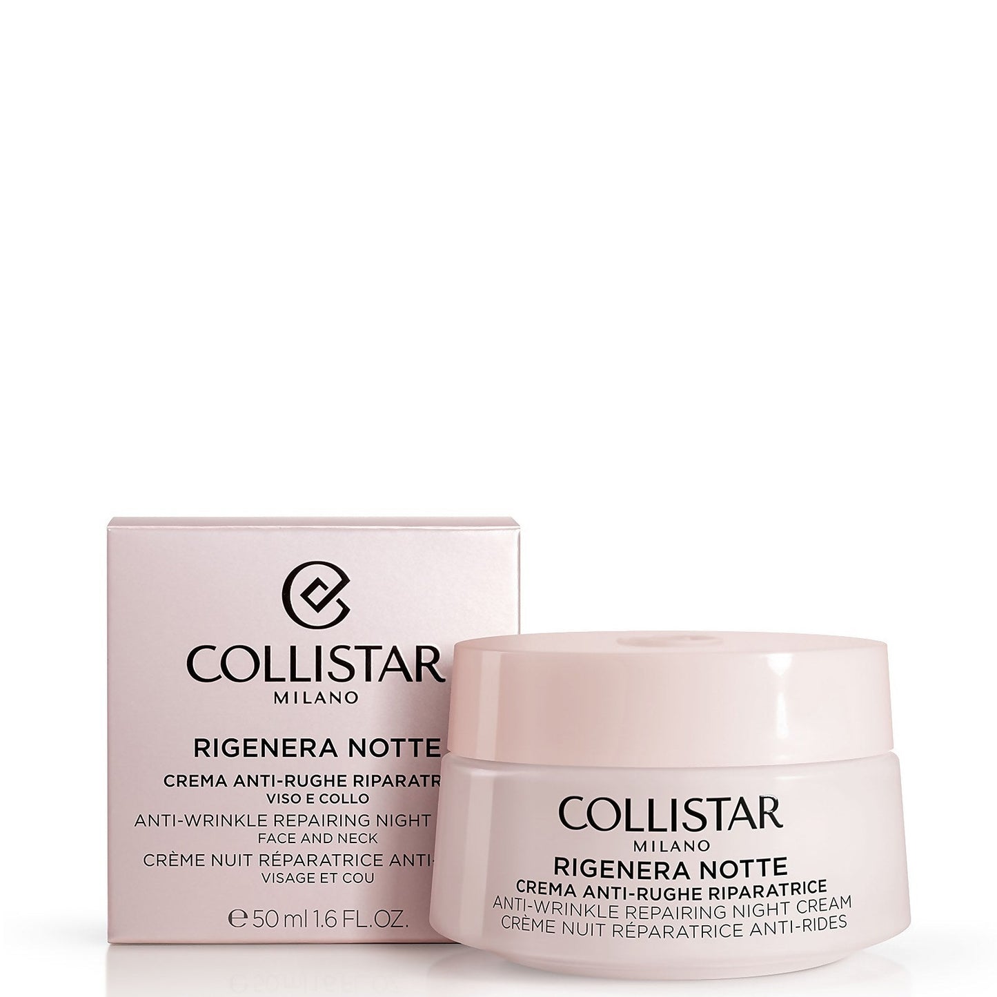 Collistar Rigenera Anti-Wrinkle Repairing Face And Neck Night Cream