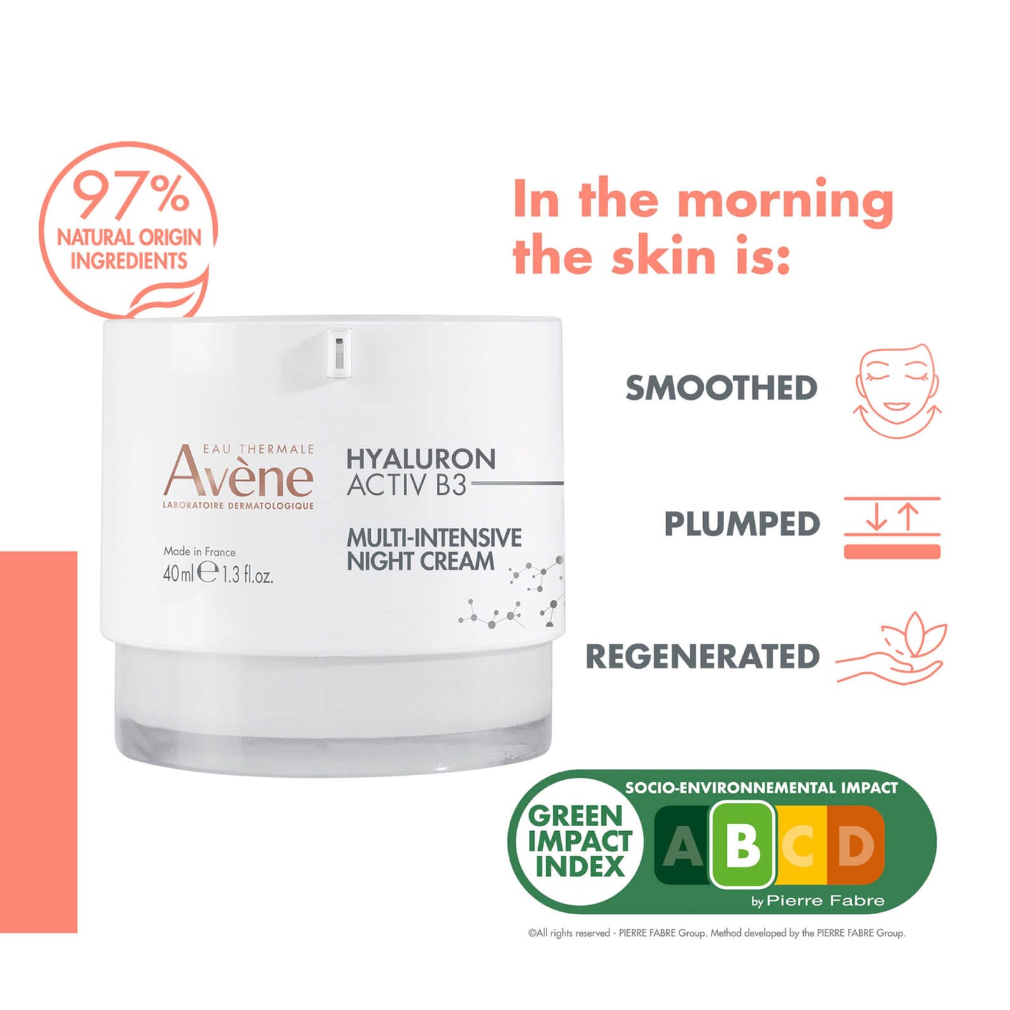Avène Hyaluron Activ B3 Multi-Intensive Night Cream 40ml