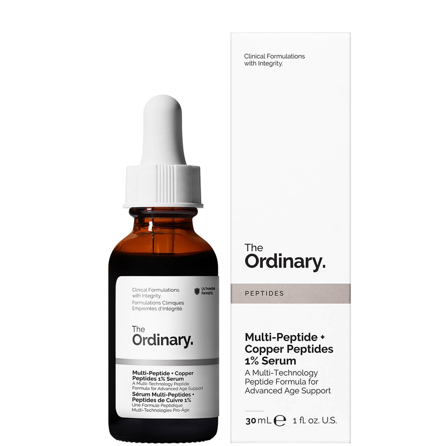 The Ordinary Multi-Peptide + Copper Peptides 1% Serum