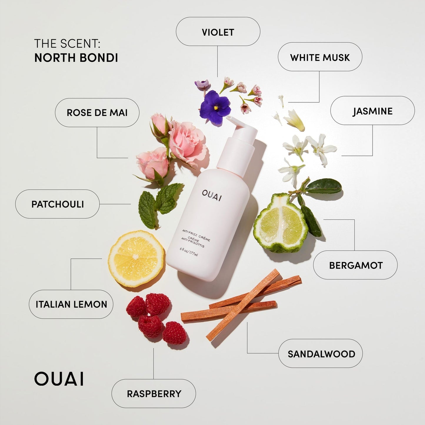 OUAI Anti-Frizz Crème