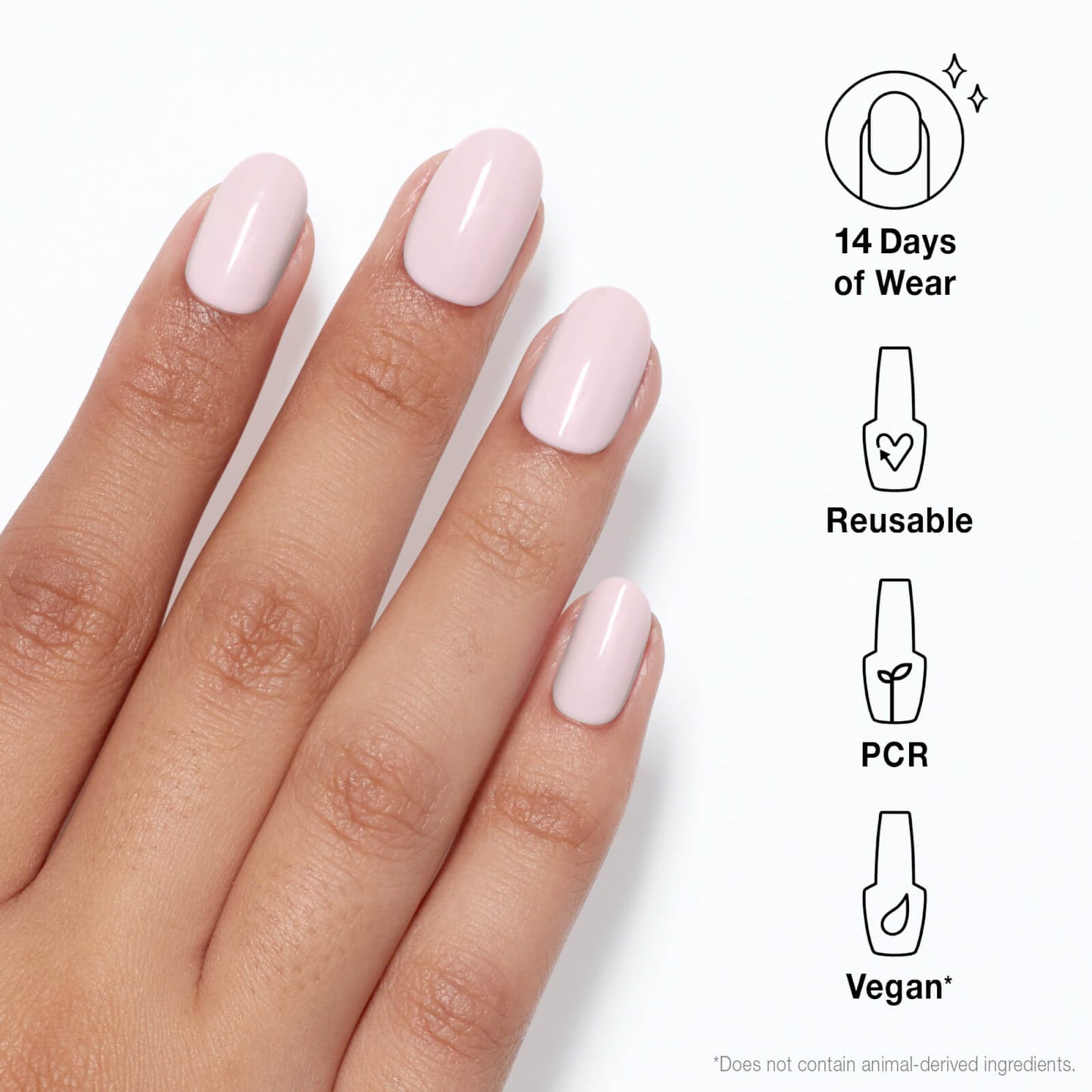 OPI xPRESS/ON Nude Press On Nails Gel-Like Salon Manicure - Don’t Bossa Nova Me Around