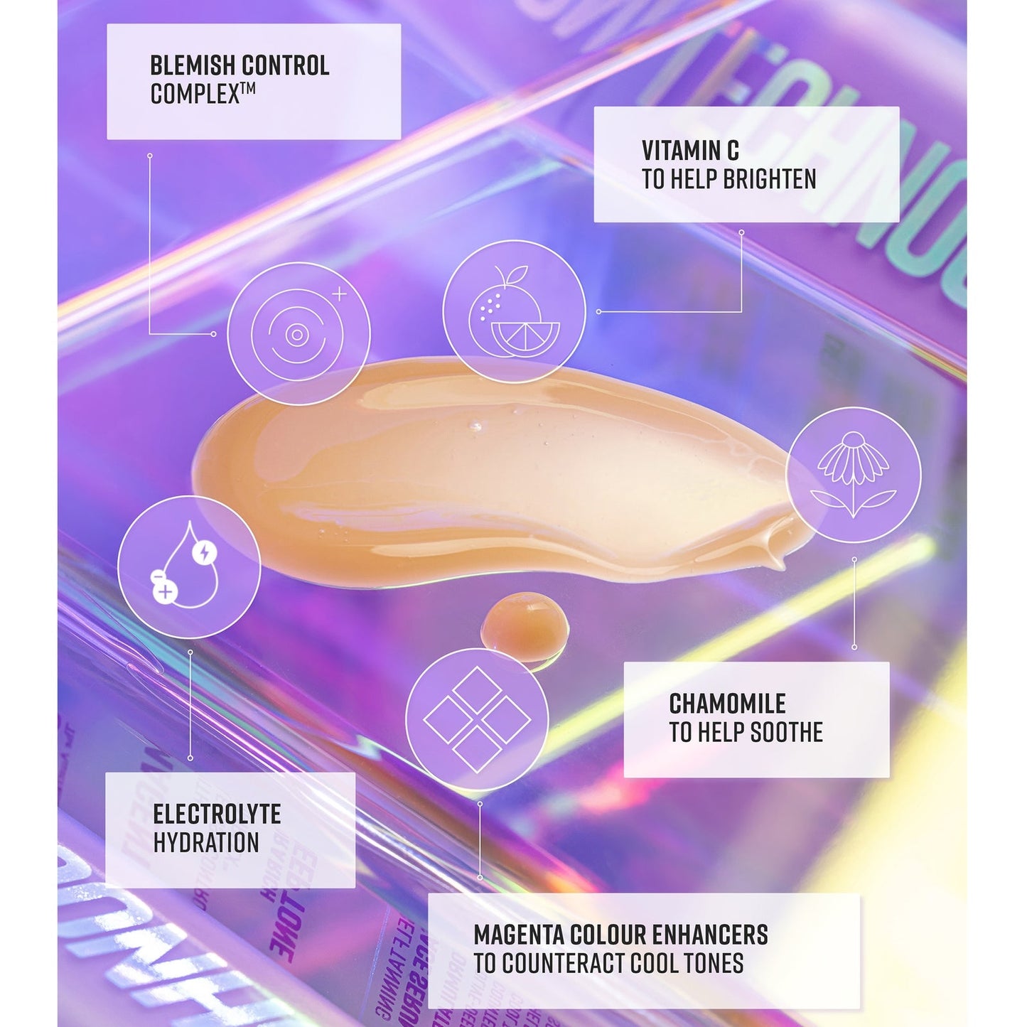 Bondi Sands Technocolor Face Serum Magenta