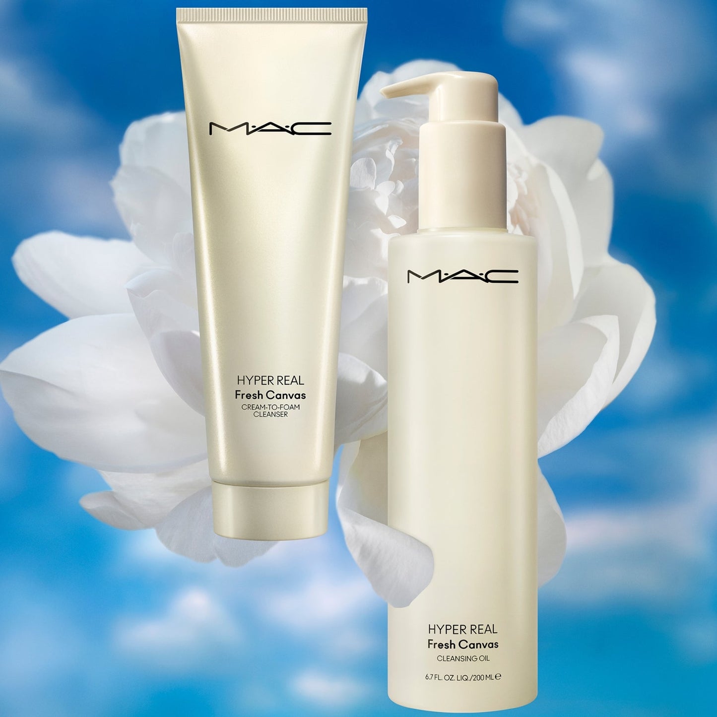 MAC Hyper Real Cream to Foam Cleanser 125ml