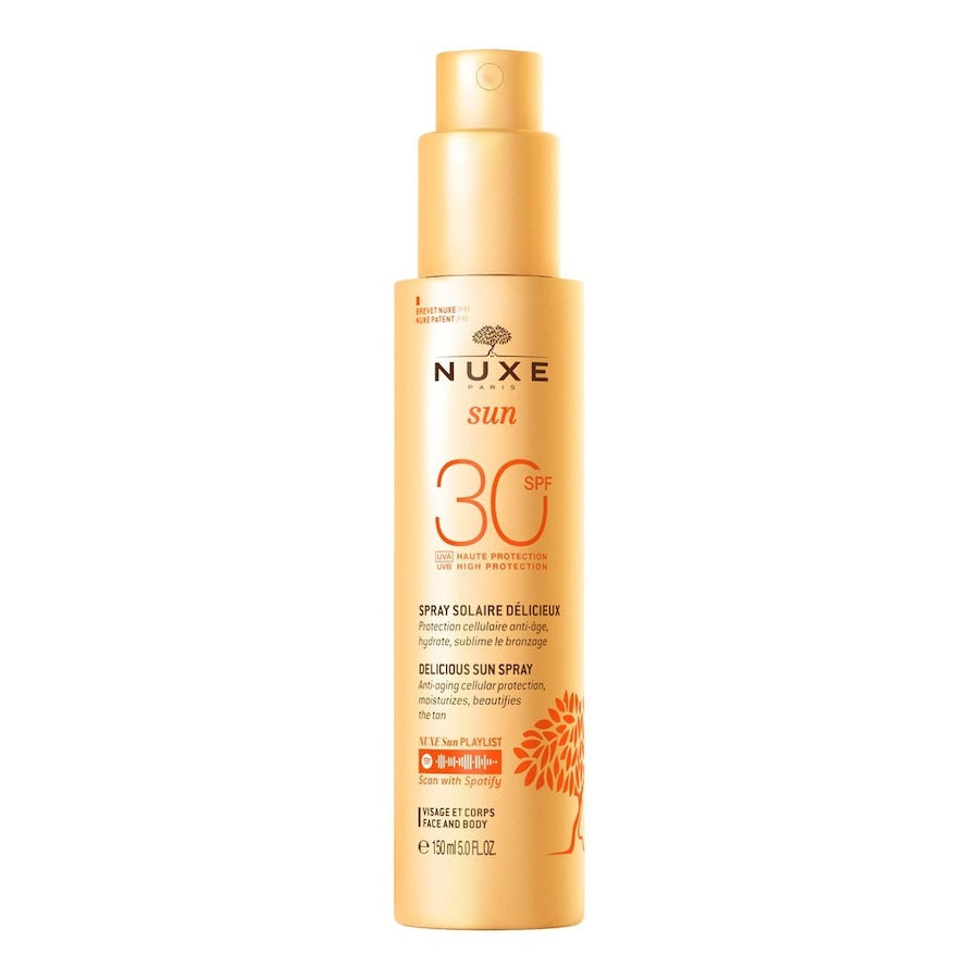 NUXE Sun Delicious Sun Spray High Protection SPF30 face and body