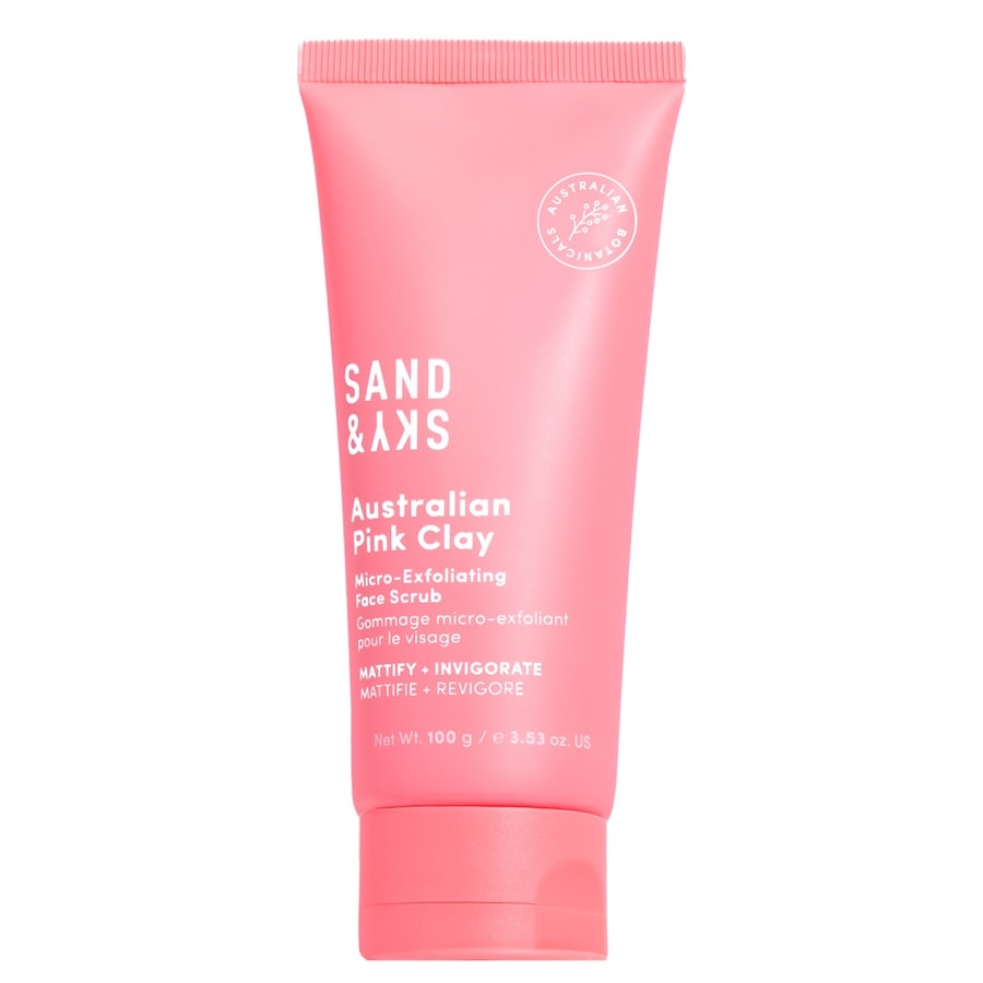 Sand & Sky Australian Pink Clay Micro-Exfoliating Face Scrub