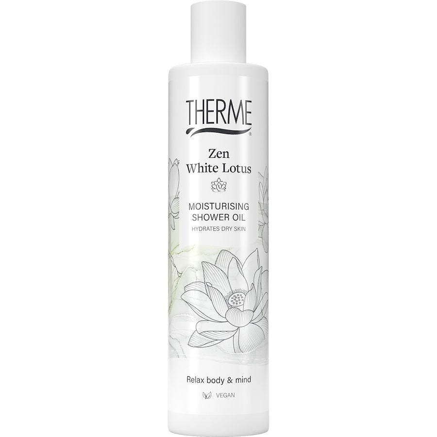 THERME Zen White Lotus Moisturising Shower Oil