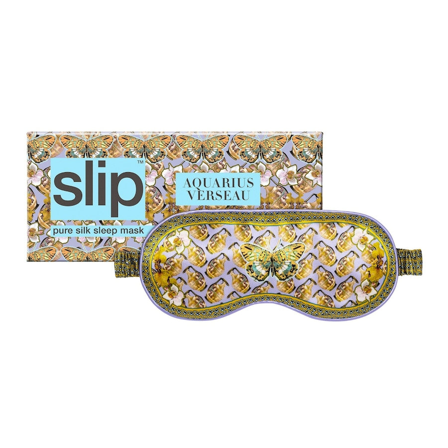 Slip slip pure zijde slaapmasker - dierenriem - aquarius