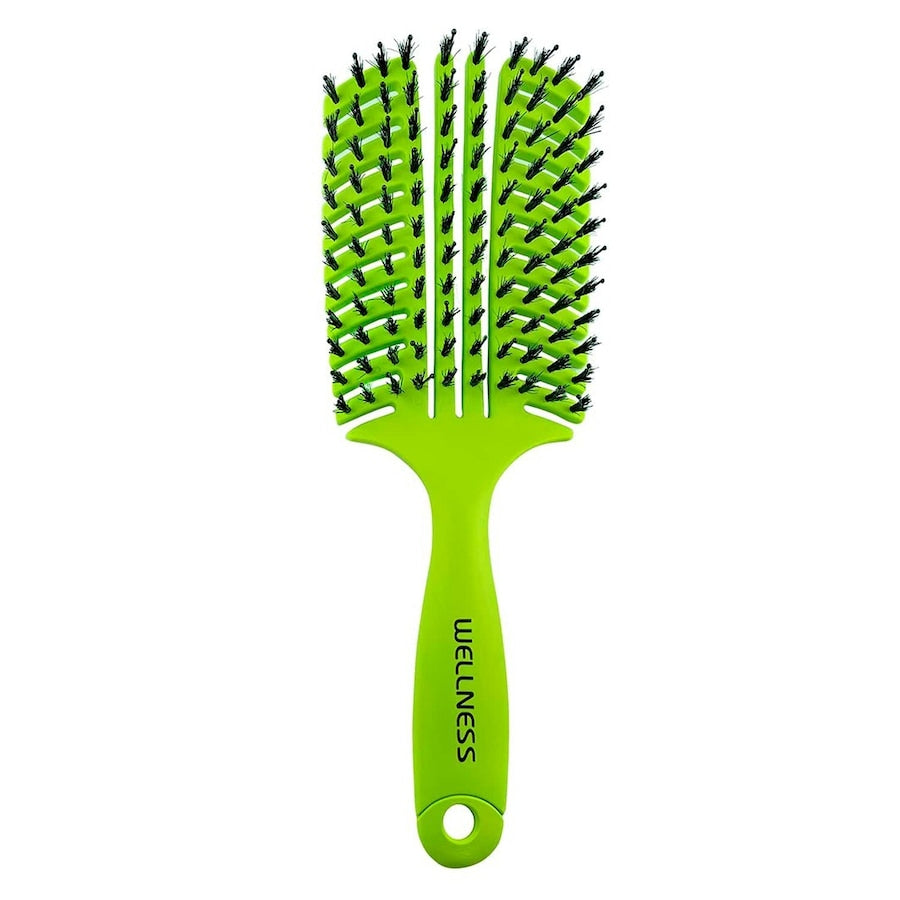 Wellness Premium Hair Brush Green