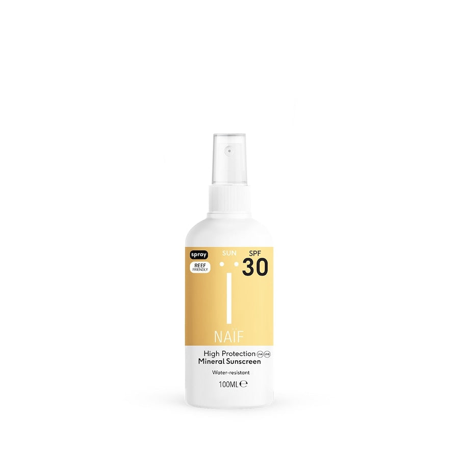 Naif Zonnebrand Spray voor Volwassenen Factor 30