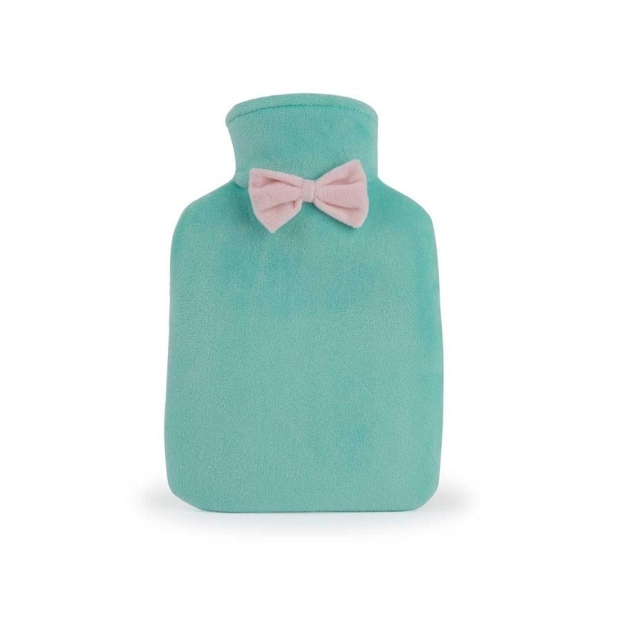 Douglas Accessoires Warmwaterkruik met Fluwelen Hoes - Muntgroen