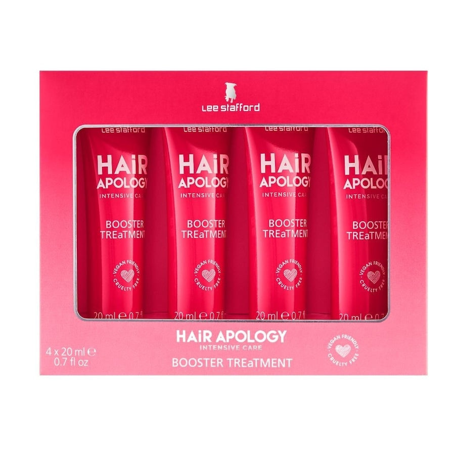 Lee Stafford Hair Apology Intensive Care Booster Treatment Masks 4 x 20ml