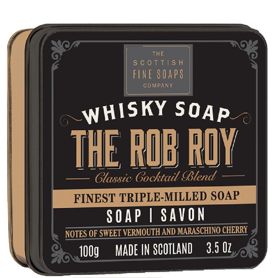 Scottish Fine Soaps Soap In A Tin Whiskey Soap The Rob Roy