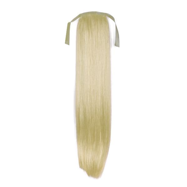 Fashiongirl Clip in paardenstaarthaarverlenging #60 Platinum Blonde - Smooth