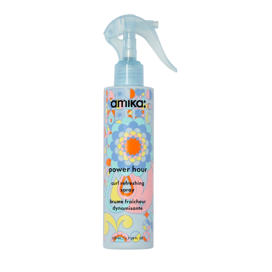 Amika power hour curl refreshing spray