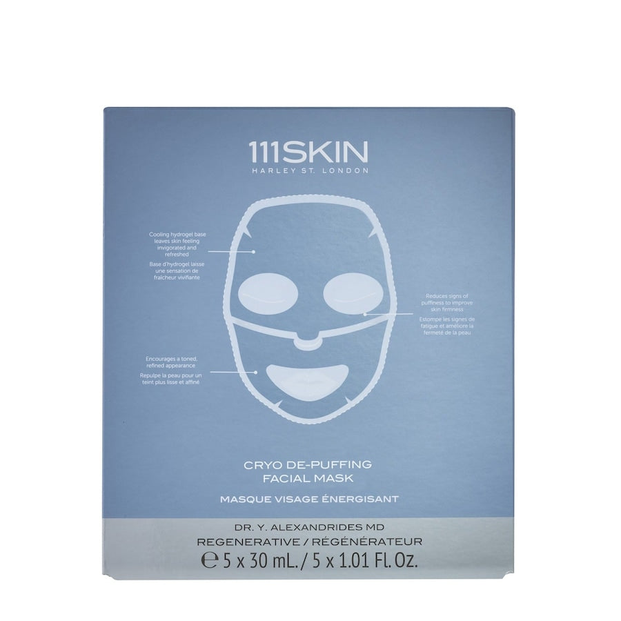 111Skin Cryo De-puffing Facial Mask Box