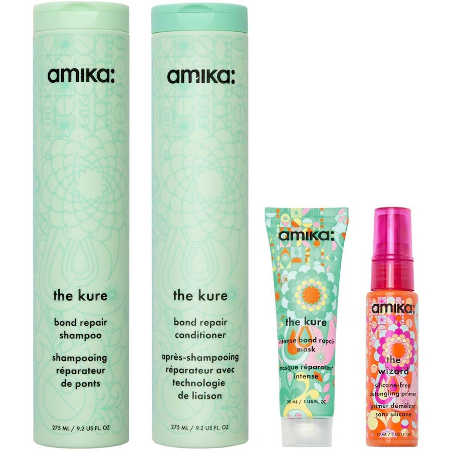 Amika super strength wash + care set