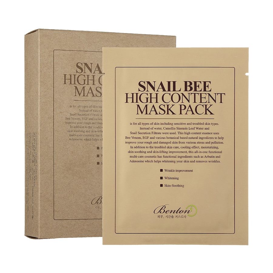 Benton Snail Bee High Content Mask Pack