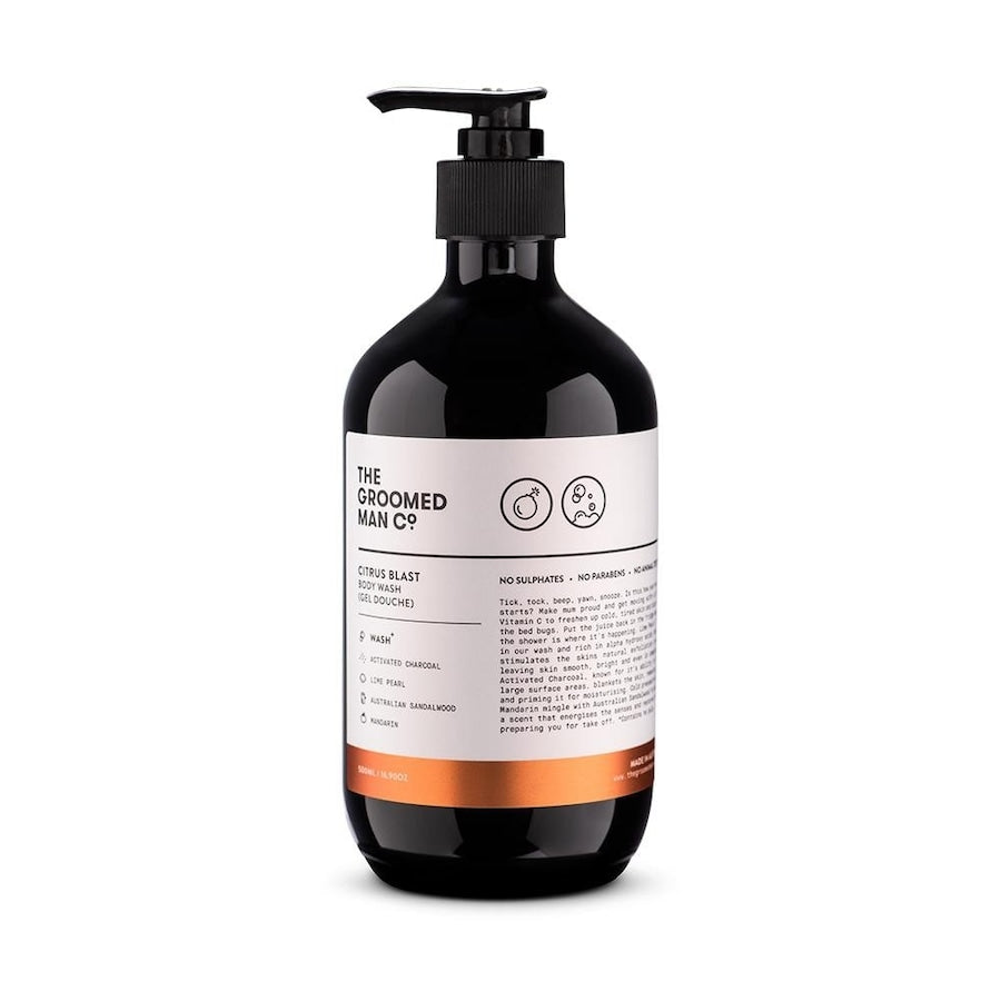 THE GROOMED MAN CO CITRUS BLAST BODY WASH
