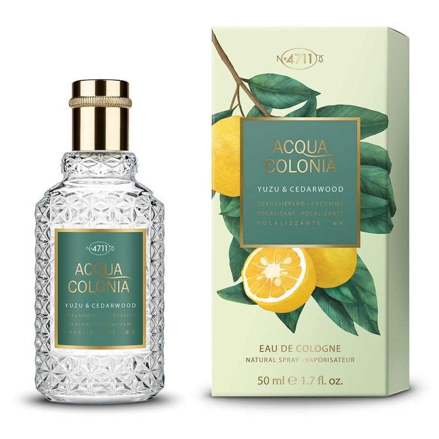4711 Acqua Colonia Yuzu & Cedarwood Eau de Cologne 50 ml Cederhout & Yuzu