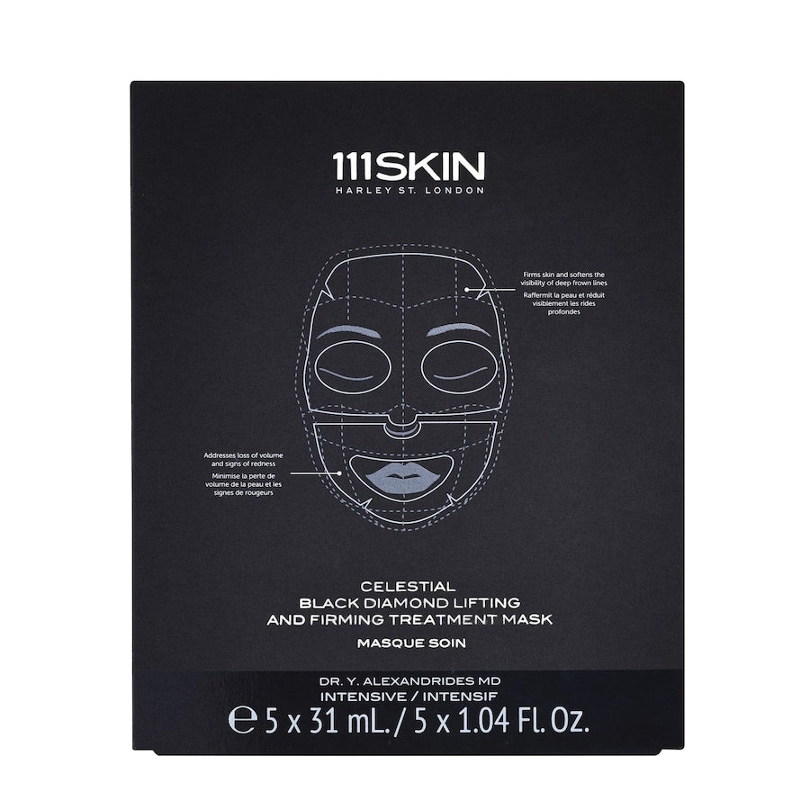 111Skin Black Diamond Lifting And Firming Treatment Mask (Box Of 5)
