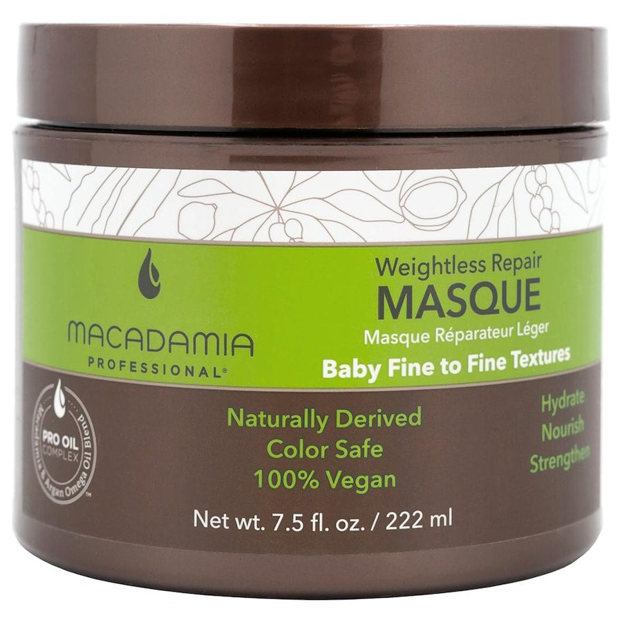 Macadamia Gewichtloos Herstellend Masker