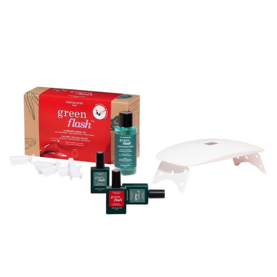 manucurist GREEN Flash Kit Poppy Red