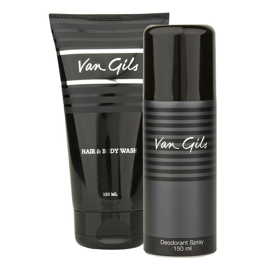 Van Gils Strictly for Men Hair & Body Wash 150ML + GRATIS Deodorant 150ml
