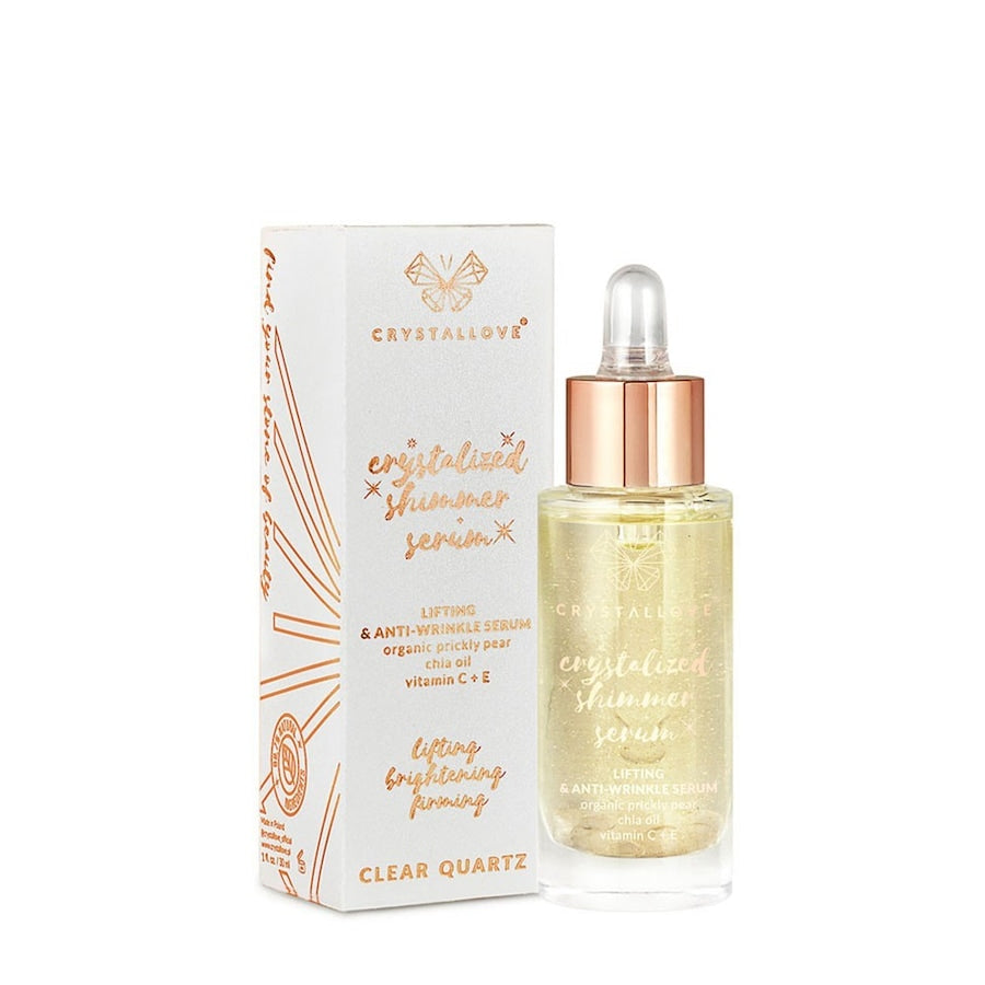 Crystallove Clear quartz shimmer serum