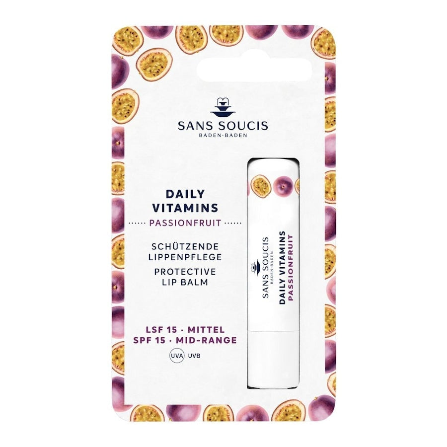Sans Soucis Daily Vitamins Passion Fruit Protective Lip Balm SPF 15